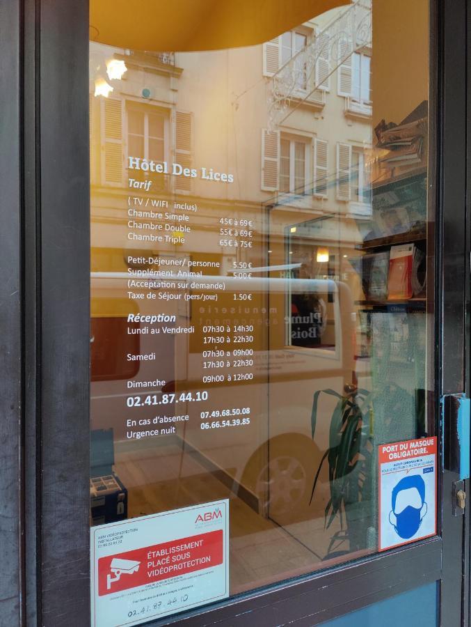 Hotel Des Lices - Angers Buitenkant foto